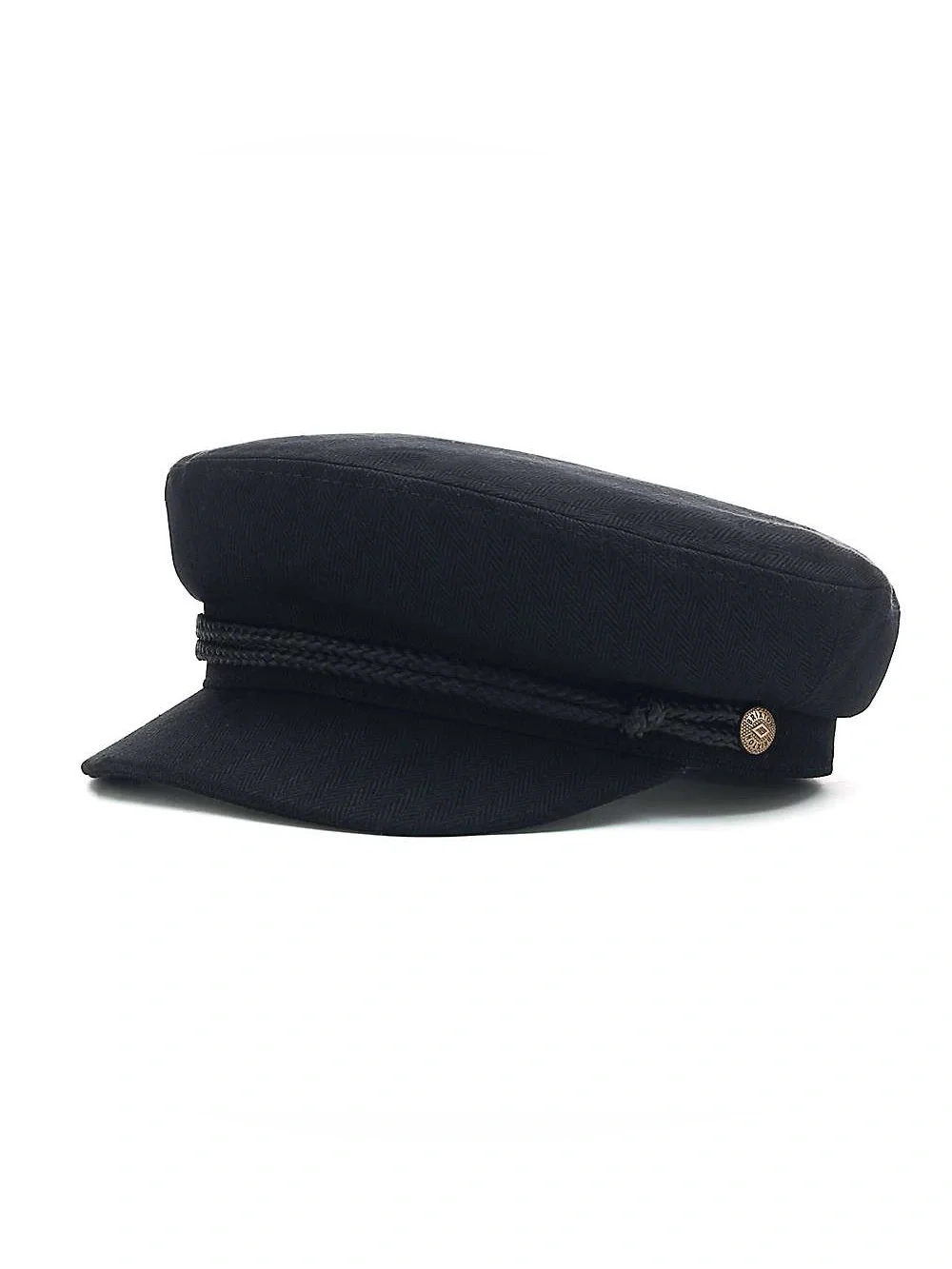 Brixton Fiddler Fisherman Cap, Black, NWT, Size S